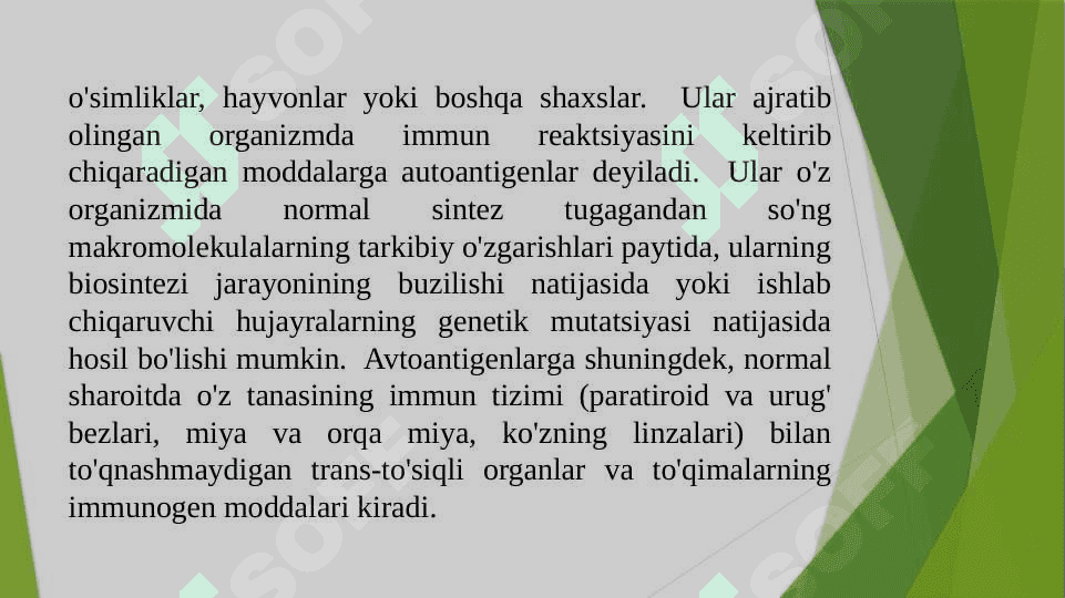 Antigen va Antitanalar Va Ularning Turlari 3