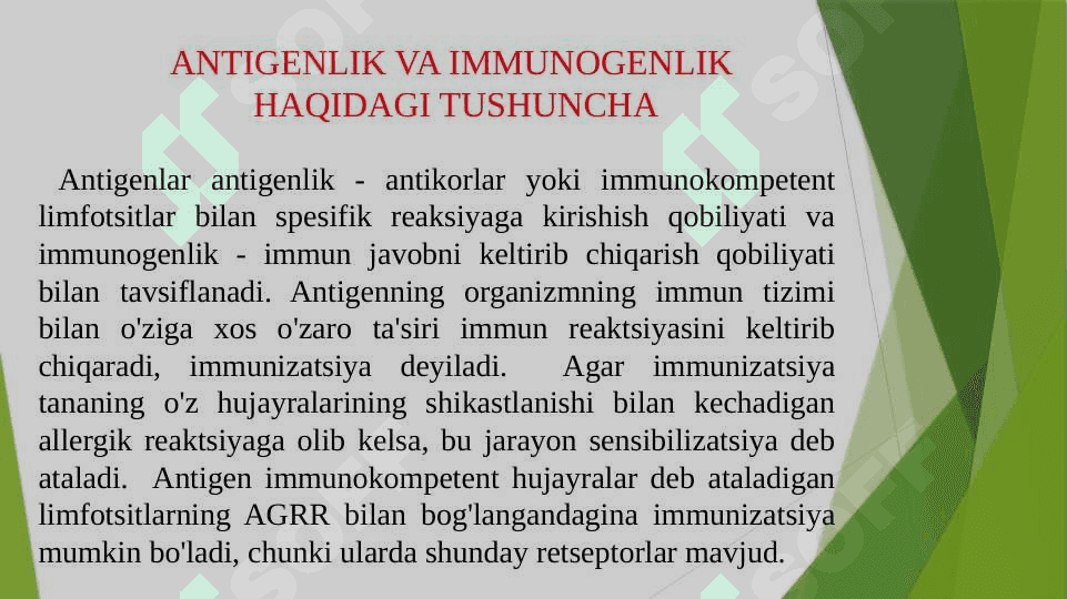 Antigen va Antitanalar Va Ularning Turlari 4