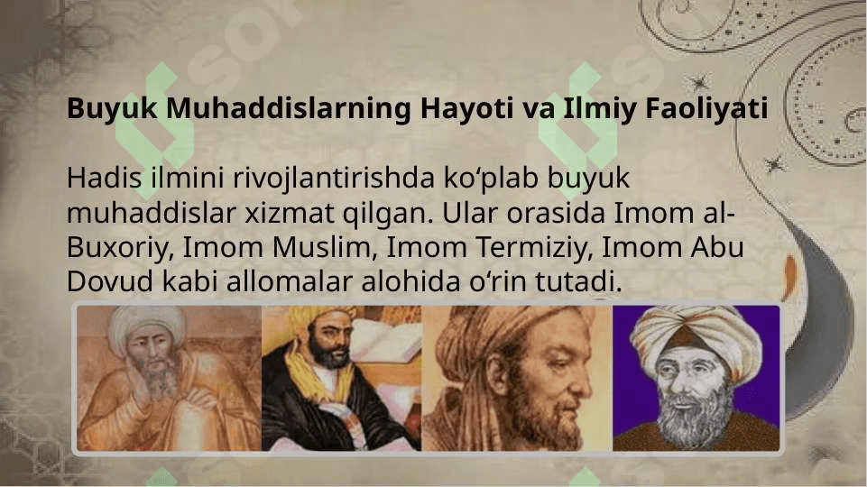Buyuk muhaddislar ijodi 4