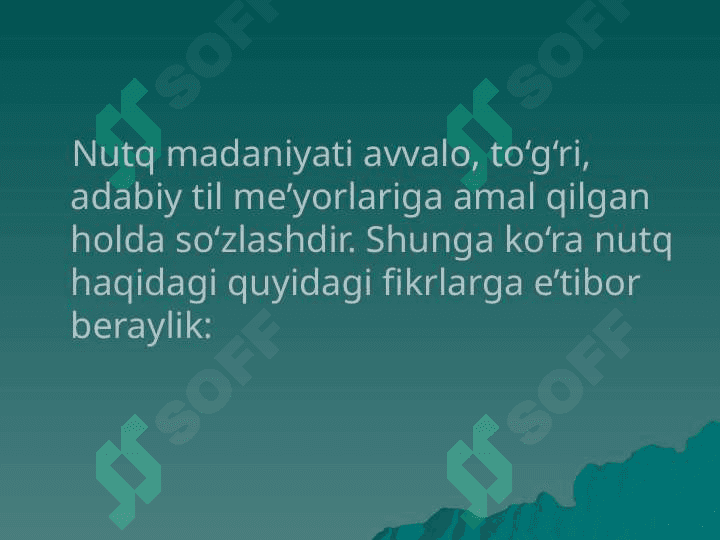 Nutq haqida tushuncha 3
