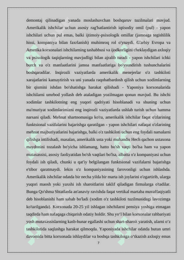 RIVOJLANISHNING AQSH MODELI 6
