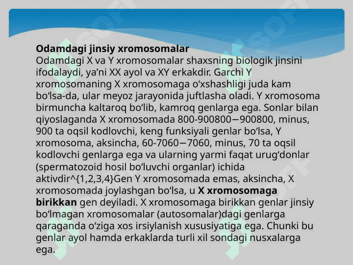 Genlarning birikkan holda irsiylanishi va Krossingover 4