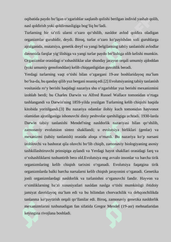 POPULYATSION GENETIKA MOLEKULYAR EVOLUTSIYA 4