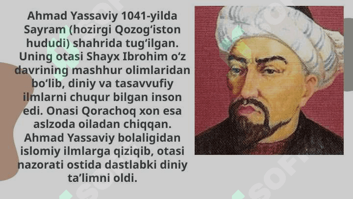 Ahmad Yassaviyning pedagogik gʻoyalari 3