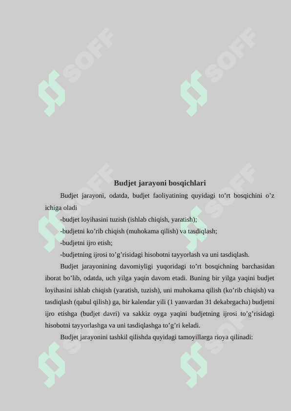 Budjet munosabatlarining qonuniy huquqiy asoslari 8