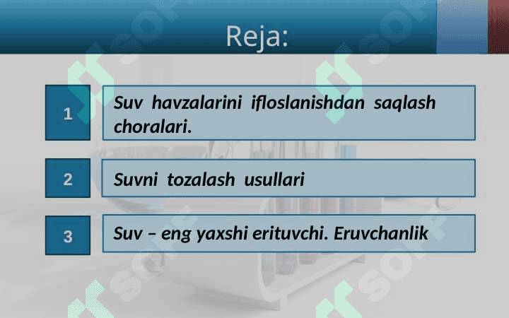Chiqindi suvlarini tozalash - Чиқинди сувларини тозалаш 2