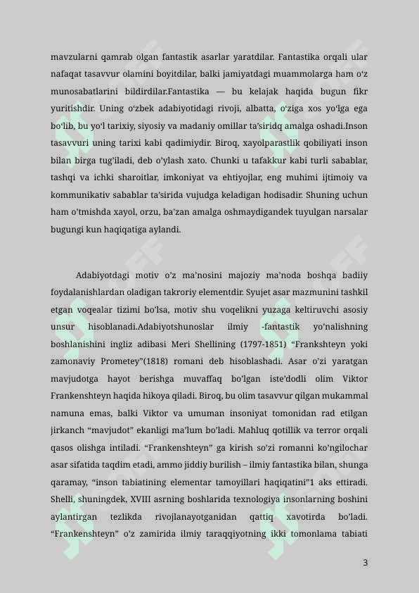 O‘ZBEK ADABIYOTIDA FANTASTIKA JANRI RIVOJI

 

O‘ZBEK ADABIYOTIDA FANTASTIKA JANRI RIVOJI

 

O‘ZBEK ADABIYOTIDA FANTASTIKA JANRI RIVOJI

O‘ZBEK ADABIYOTIDA FANTASTIKA JANRI RIVOJI

O‘ZBEK ADABIYOTIDA FANTASTIKA JANRI RIVOJI

O‘ZBEK ADABIYOTIDA FANTASTIKA JANRI RIVOJI 3