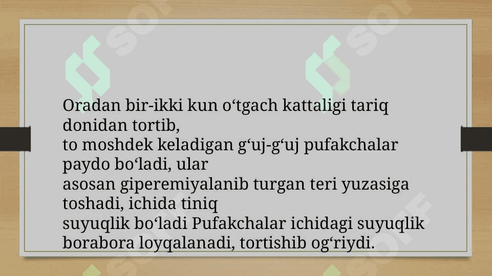ODDIY UCHUQ, O‘RAB OLUVCHI YOKI BELBOG‘SIMON UCHUQ 6