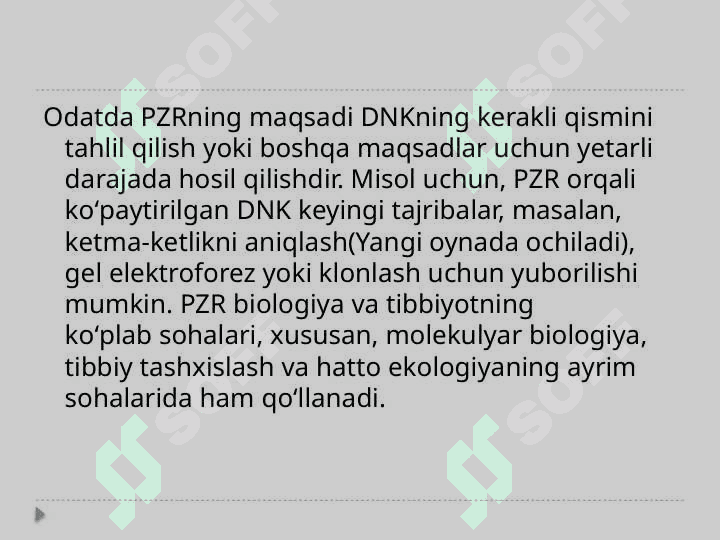 Polimer zanjir reaksiyasi 2