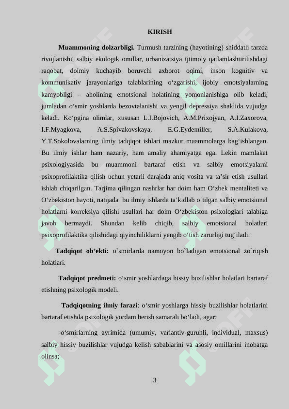 O’smirlik davridagi hissiy buzilishlar 3