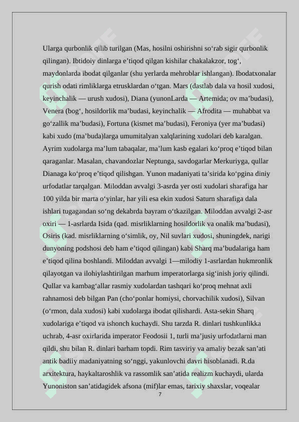 Qadimgi rim tarixida birinchi trumviratni tashkil topishi. 7