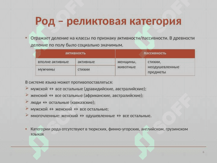 Грамматические категории 8
