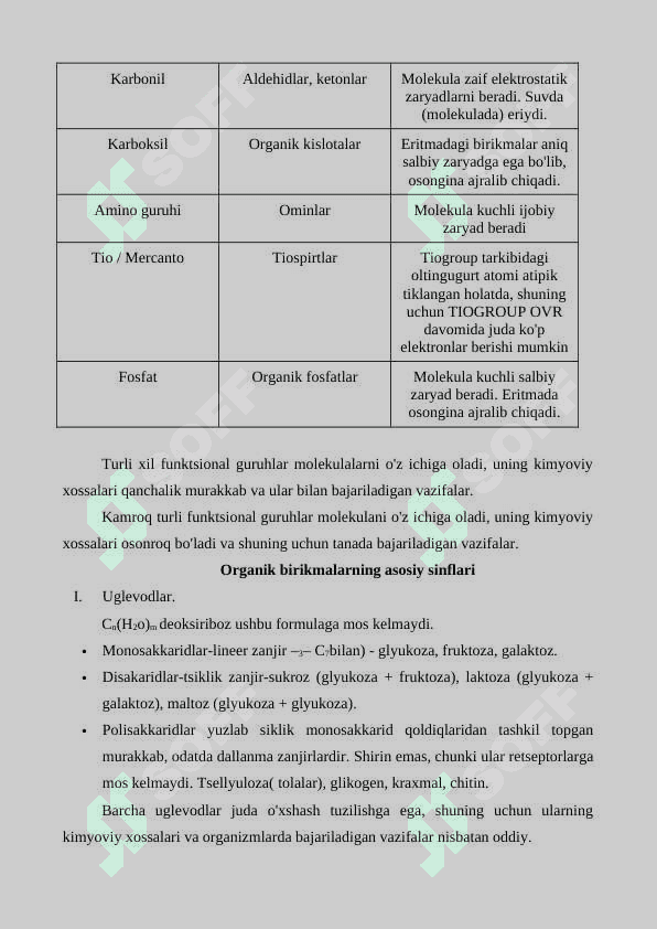 Hayotning molekulyar asoslari. 3