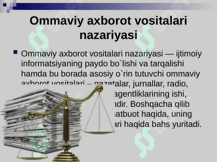 Ommaviy axborot vositalari va demokratiya 3