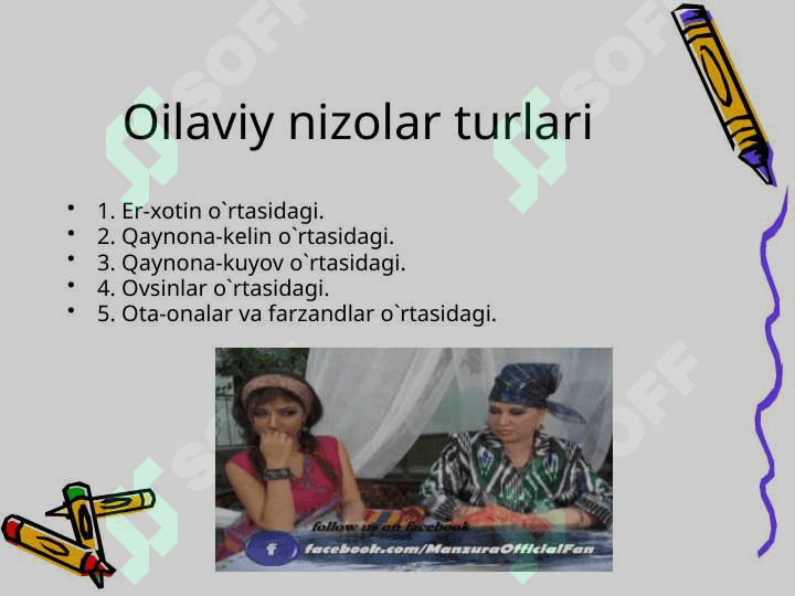Oilaviy nizolar, ajralish, uning sabab va oqibatlari 4