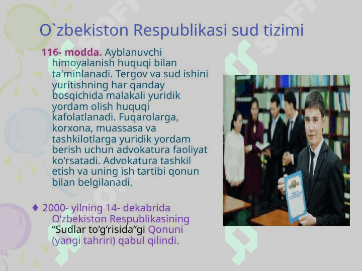 O`zbekiston Respublikasi sud tizimi 2