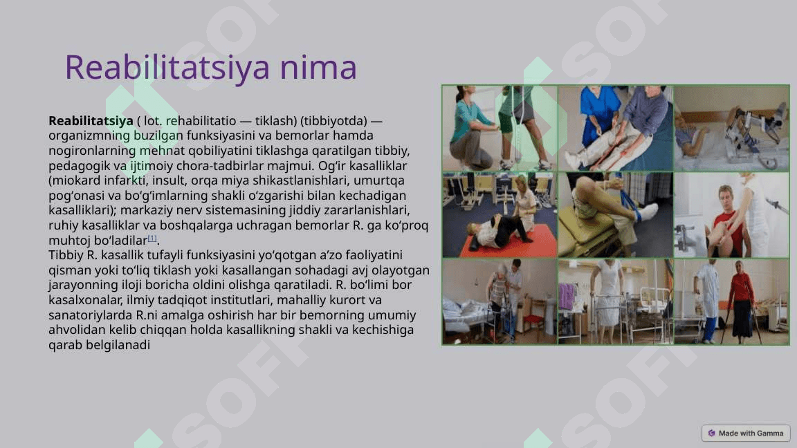 Tibbiy reabilitatsiya usullari xalq tabobatining zamonaviy integratsiyasi 4