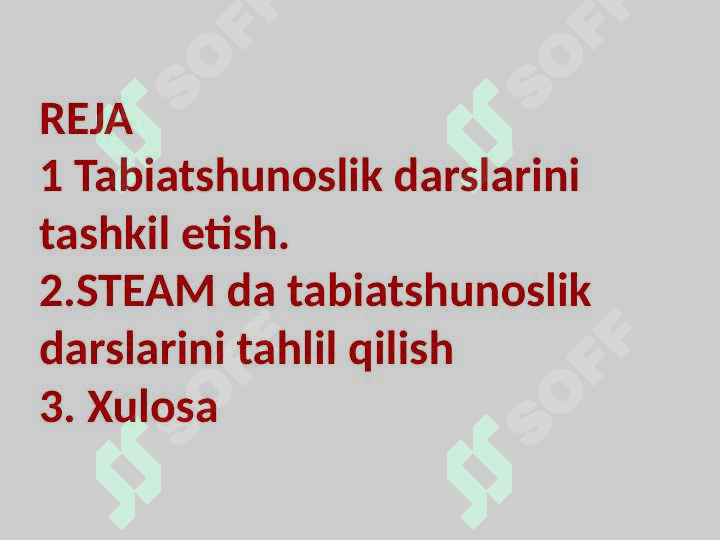 Tabiatshunoslik darslarini tashkil etishda STEAM yondashuvi haqidagi bilimlarni egallash va tashkil qilish 2