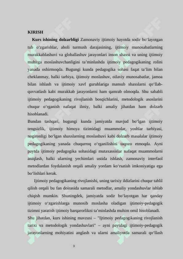 Ijtimoiy pedagogikaning rivojlanish tarixi hamda metodologik yondashuvlar. 3