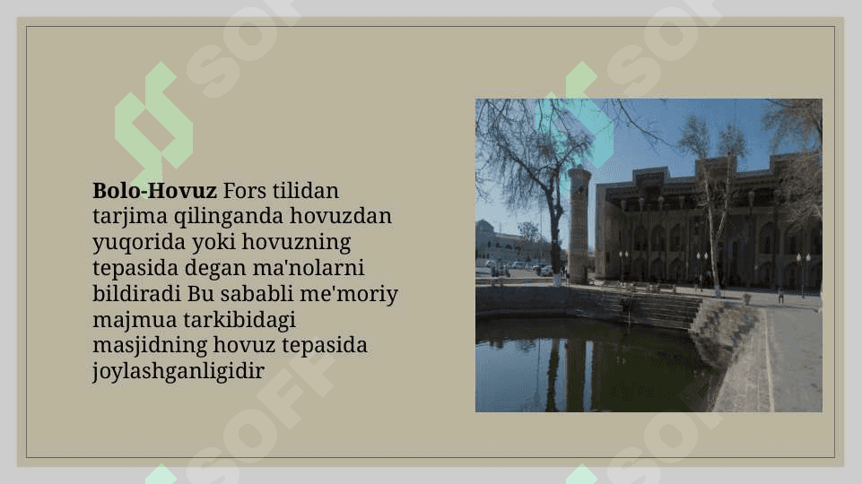 Bolo-Hovuz Me'moriy majmuasi 15.pptx 3