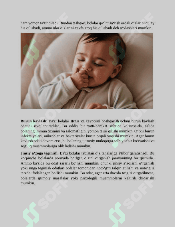 Maktabgacha yoshdagi bolalarda zararli odatlardan saqlanishni o'rgatish. 4