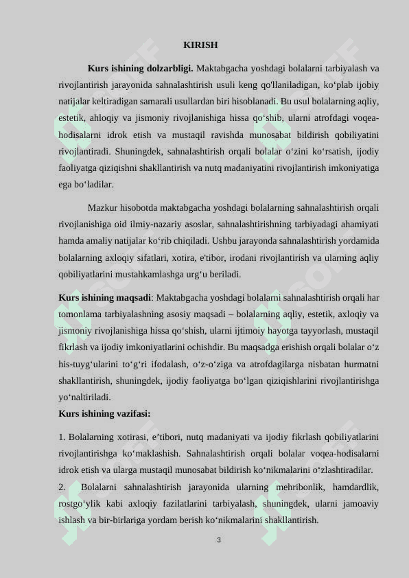 Maktabgacha ta’lim tashkilotida sahnalashtirish faoliyatining asosiy maqsadi va vazifalari 3