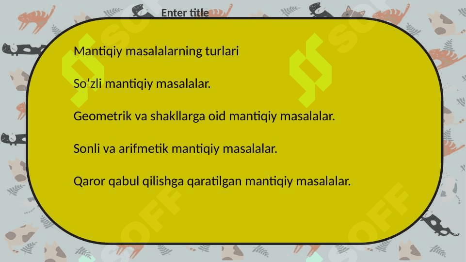 Boshlangʻich sinf matematika darslarida mantiqiy masalalar yechishga oʻrgatish. 3