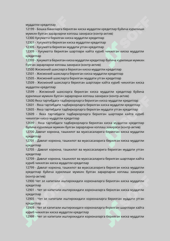 Хисобвараклар руйхати Янгиси 4