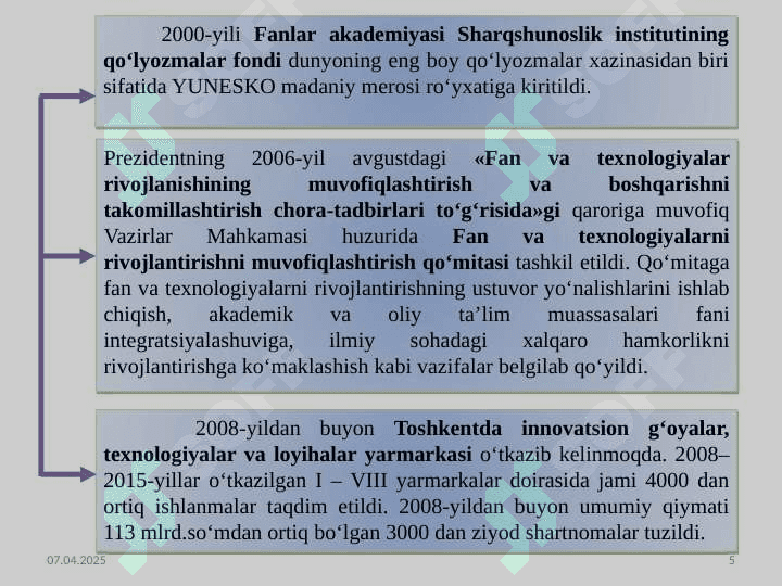 Kadrlar tayyorlash va  ta'lim sohasidagi islohatlar.. 5