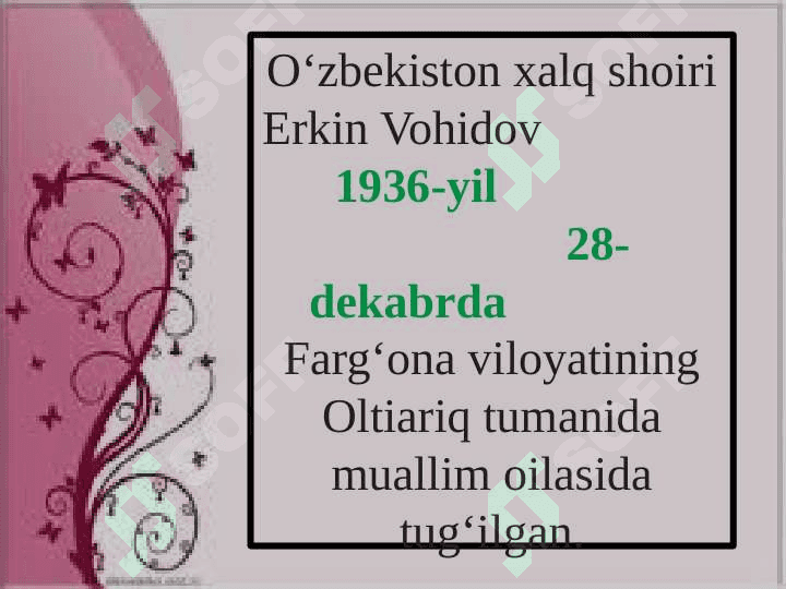 Erkin Vohidov asarlarida antonim so’zlarni qo'llanilishi 2