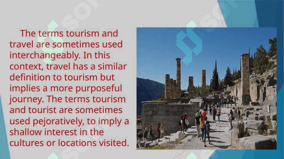 Tourism and Travel. English lesson 2