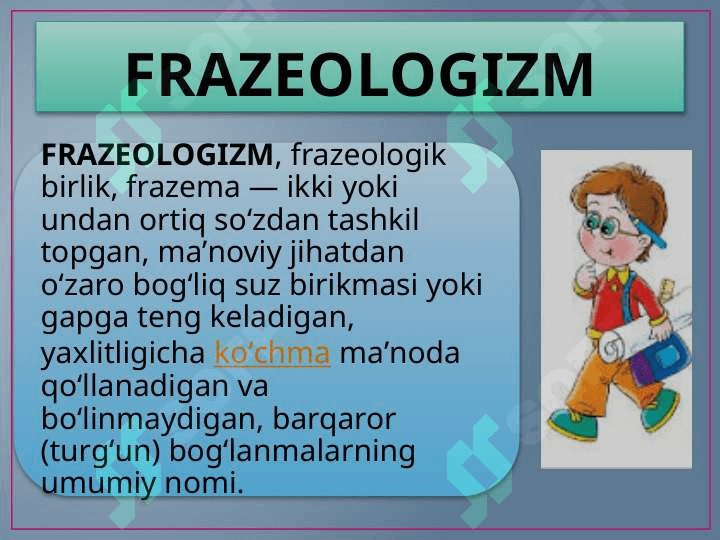 FRAZEOLOGIZM 2