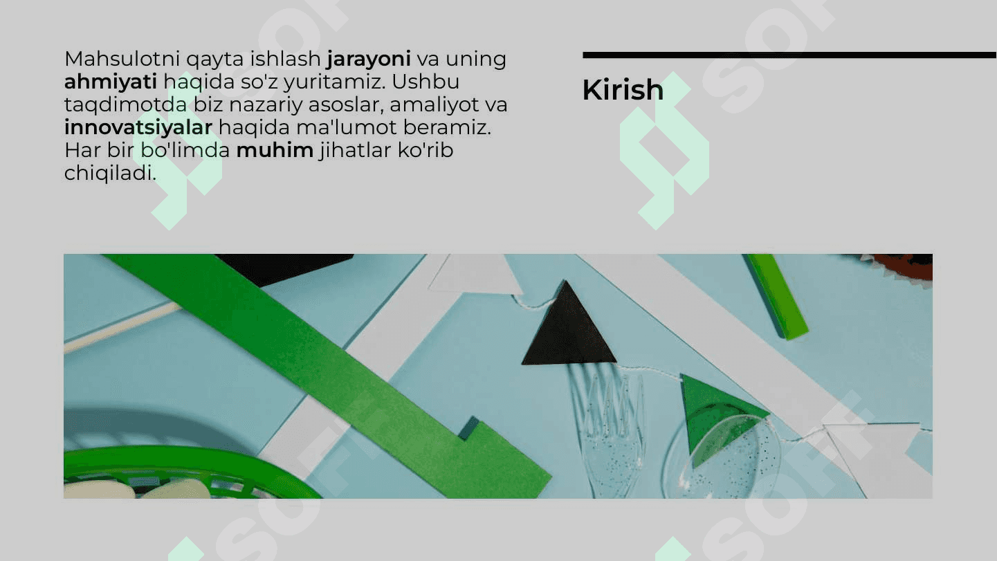 Mahsulotni qayta ishlashning nazariy asoslari 2