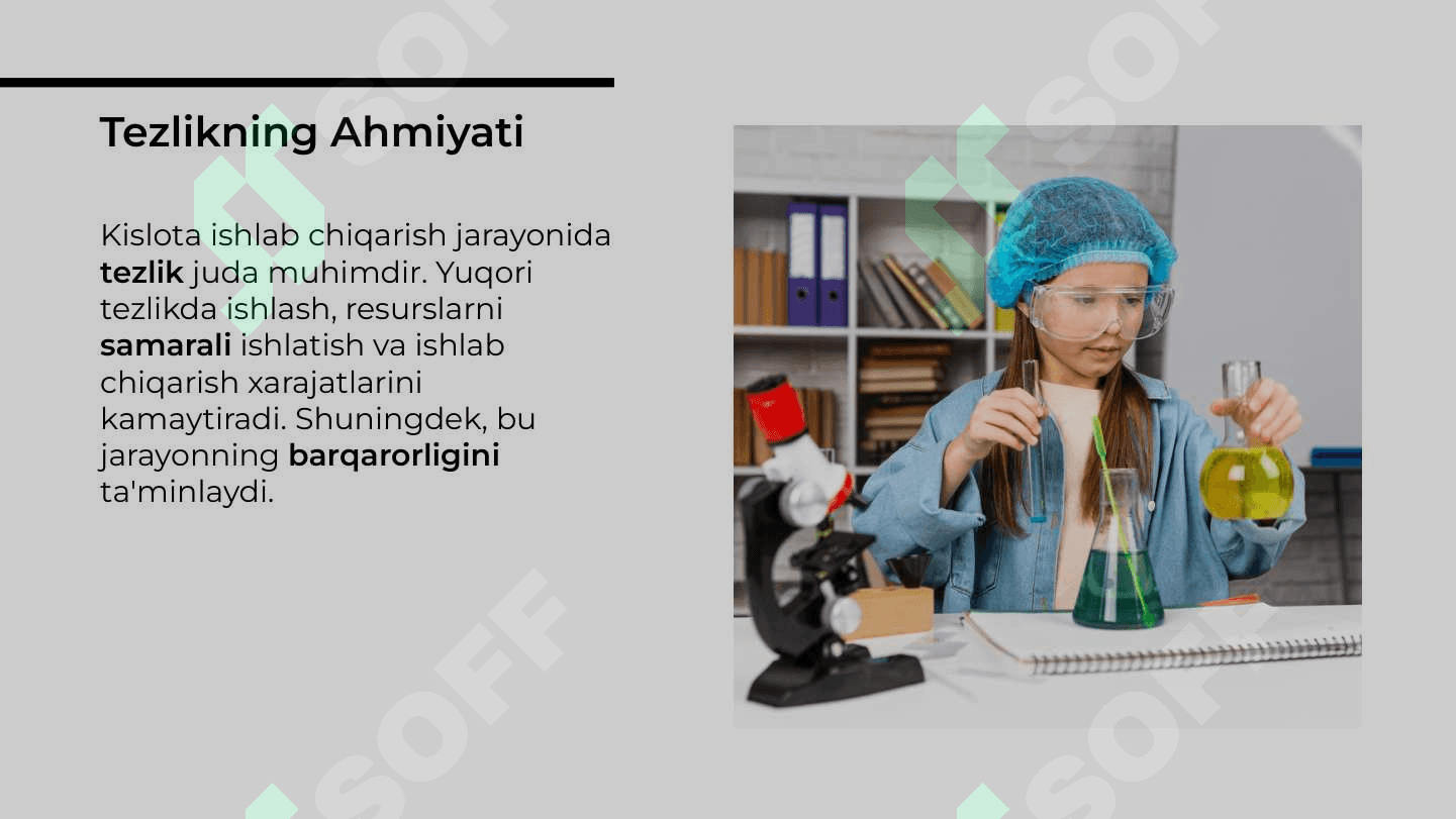 Nitroza usulida kislota ishlab chiqarish 4
