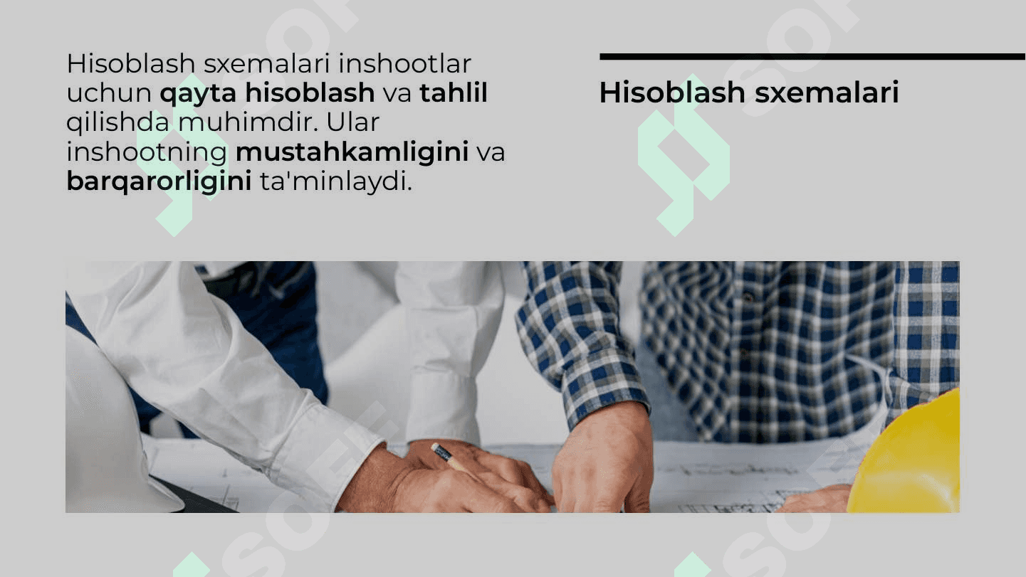 Inshootlar va ularning hisoblash sxemalari. Tayanchlar va ularning turlari. Tashqi yuklar yuklar va ularning inshootga ta'siri 4