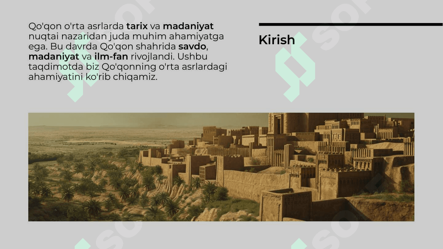 Qo'qon o'rta asrlarda 2