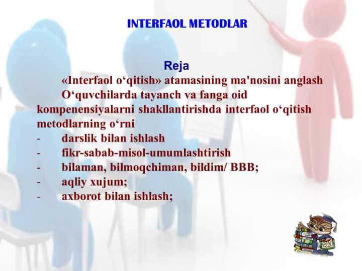 INTERFAOL METODLAR