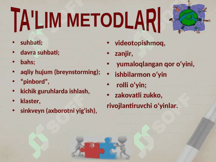 INTERFAOL METODLAR 6