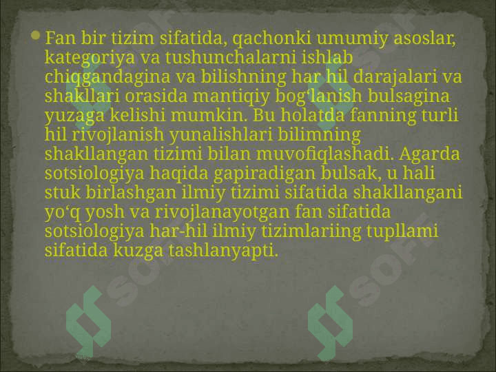 Sotsiologiya fanining strukturasi 6