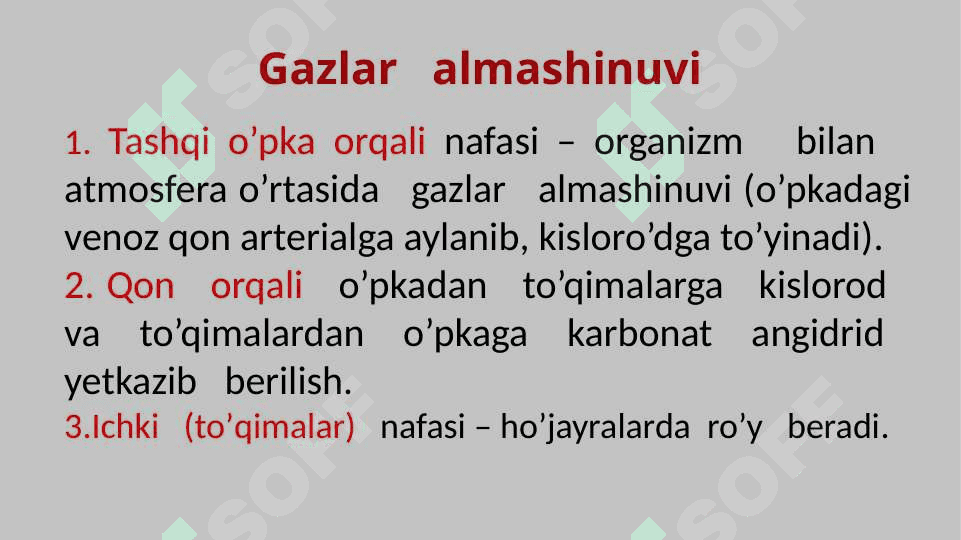 Nafas  olish  tizimi slayd 5