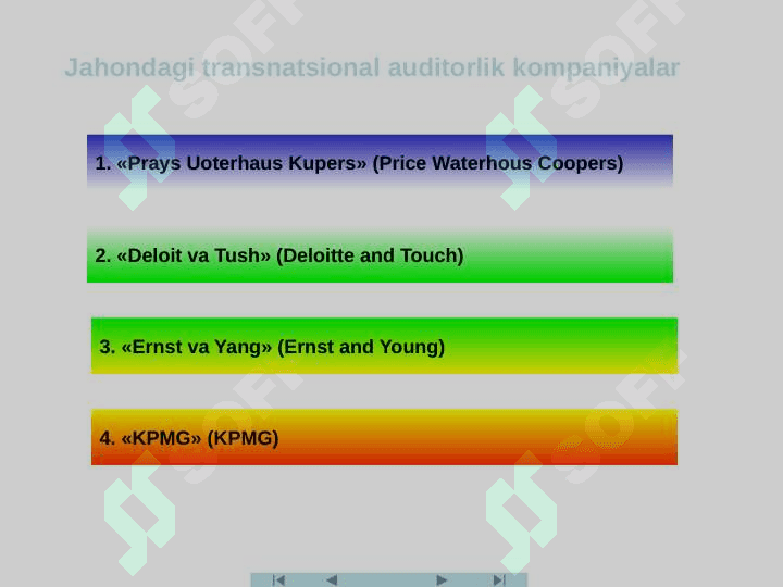AUDITNING MOHIYATI, AHAMIYATI VA VAZIFALARI 7