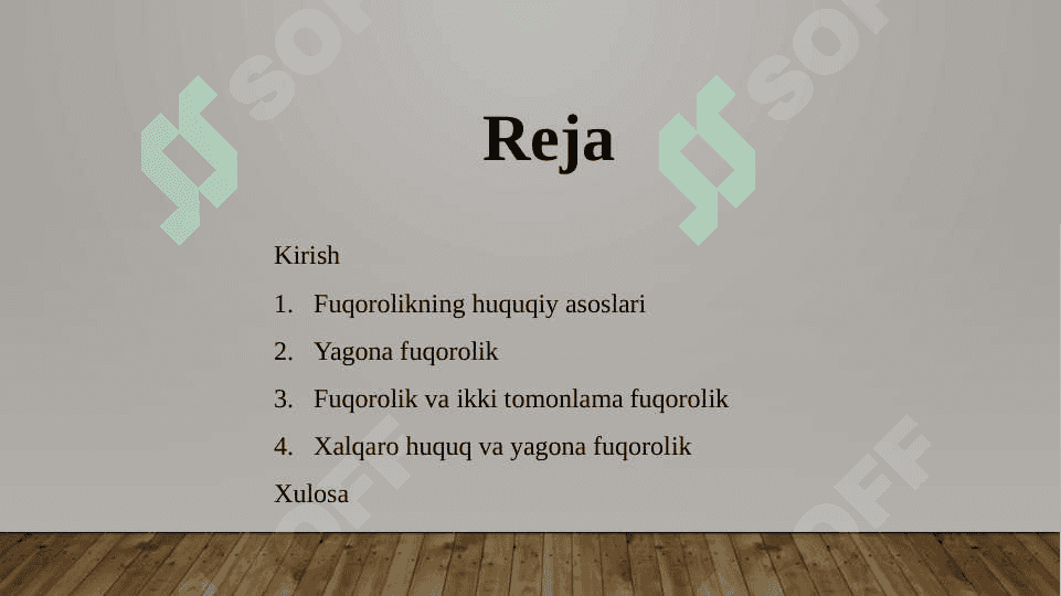 Fuqorolik tushunchasi va yagona fuqorolik 2