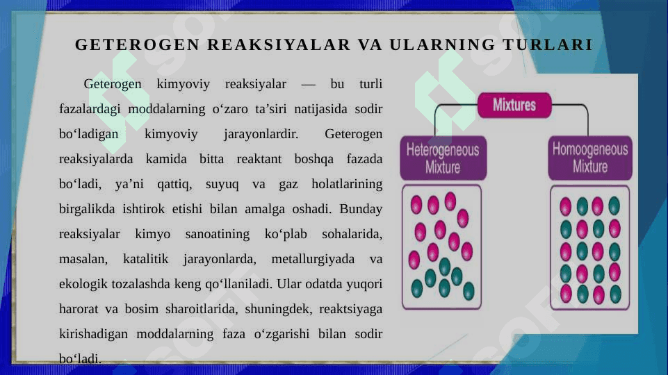 Geterogen kimyoviy reaksiyalarining kinetikasi 3
