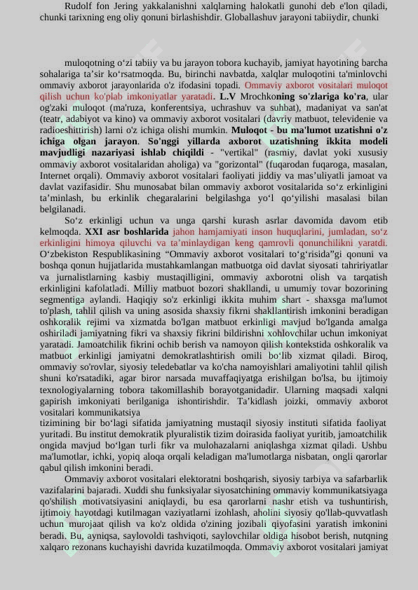 Media sohasining tuzilishi va ta'siri 3