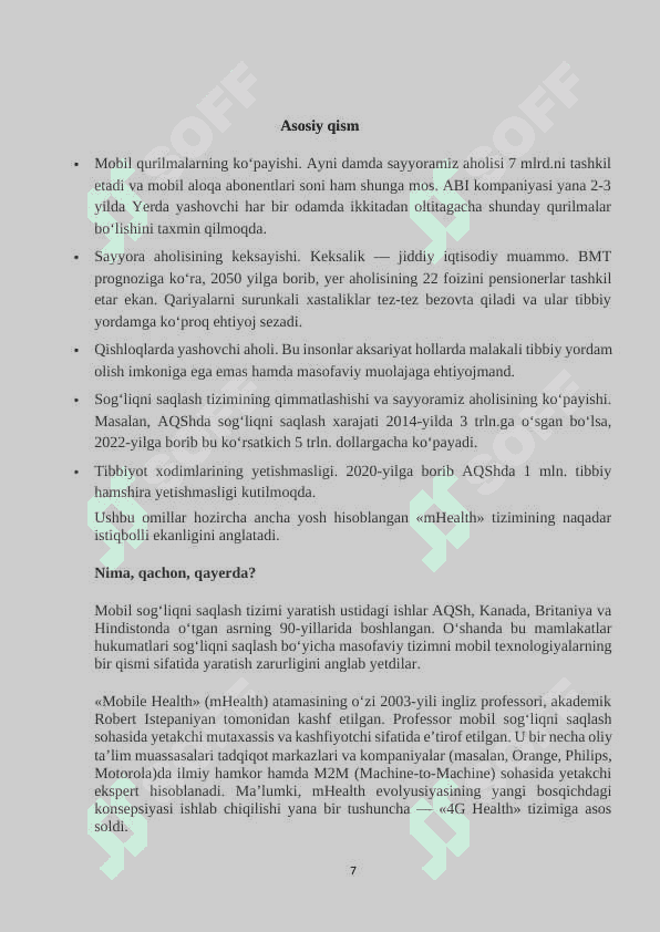 Mobil ilovalar orqali sog'liq monitoringi 7