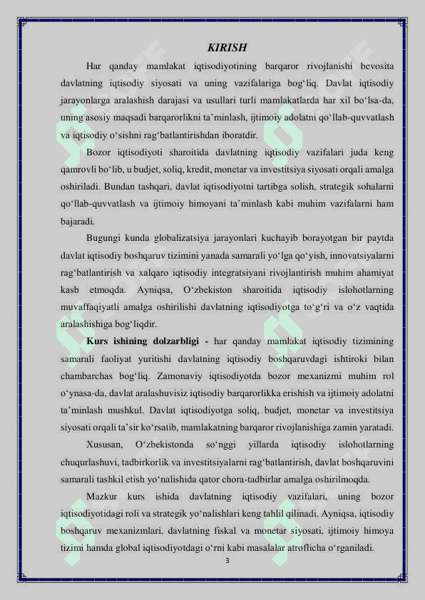 Davlatning iqtisodiy vazifalari 3