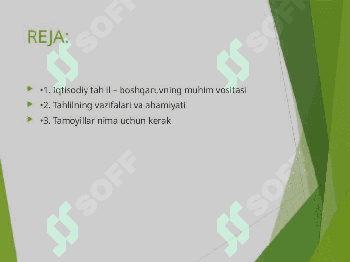 Iqtisodiy tahlilning asosiy tamoyillari 2