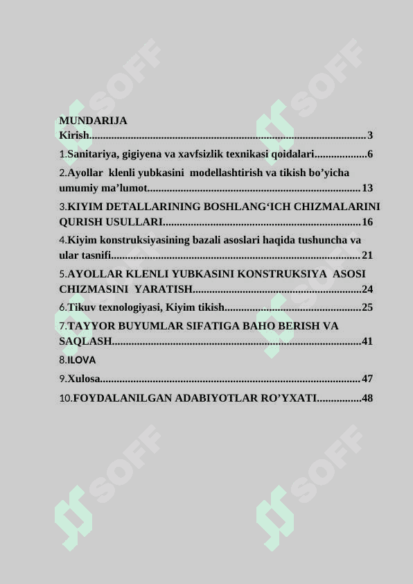 Ayollar   klenli   yubkasini  modellashtirish 2