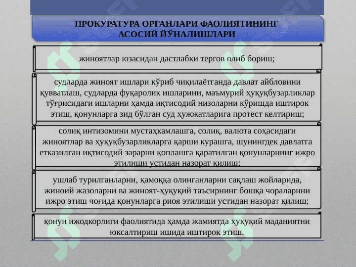 ПРОКУРАТУРА ОРГАНЛАРИ 5