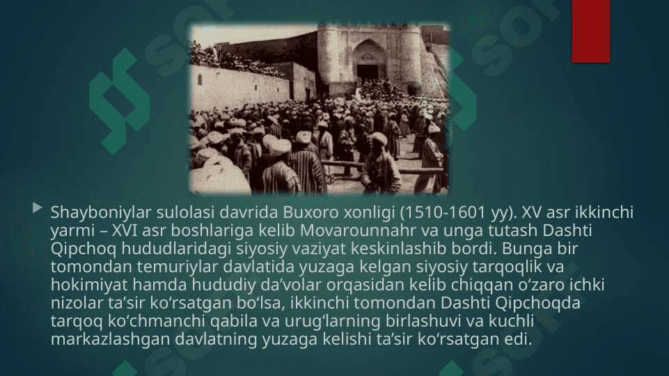 Buxoro xonligi tarixiy geografiyasi 7